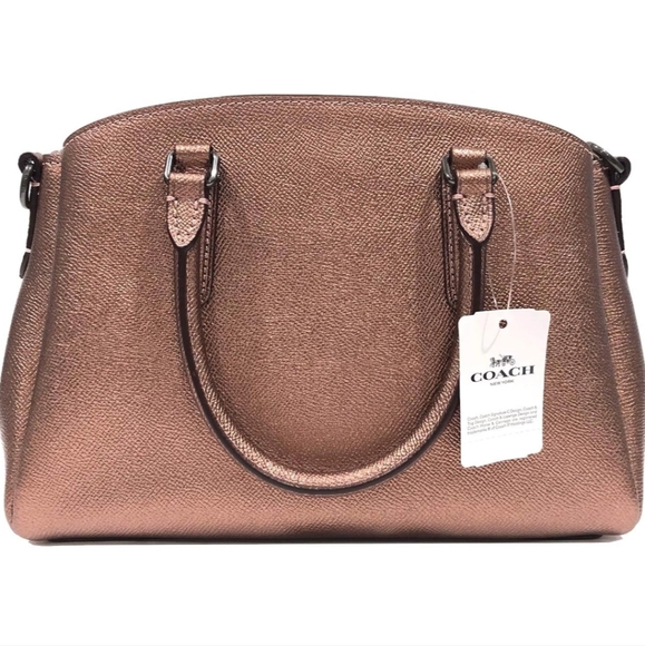 Coach Metallic Rose Gold Purse and Wallet Set - Picture 4 of 14